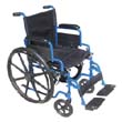18 Aluminum Wheelchair/Lightweight Transport Chair Duo
